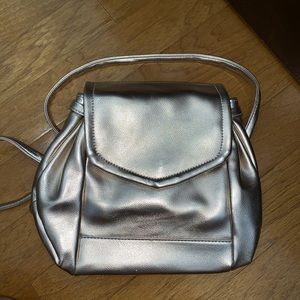 Rose Gold mini backpack